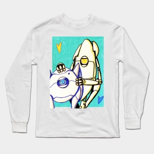 Robots Love Long Sleeve T-Shirt